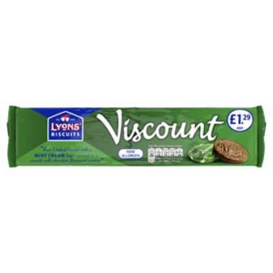 Picture of Viscount Mint 98g 7pk x21 (Lyons)